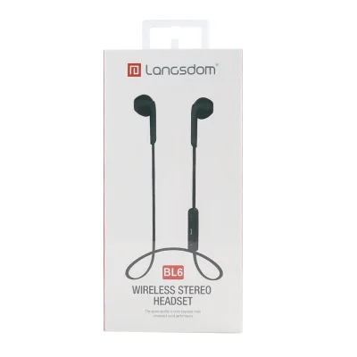 Langsdom номер B6 Беспроводная bluetooth гарнитура стерео наушники Спорт Тренажерный зал