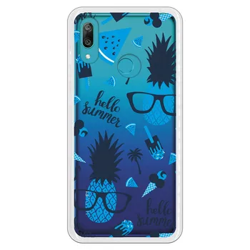 

Stand case costume drawing Hello Summer Green WP011 for Huawei Y7 2019