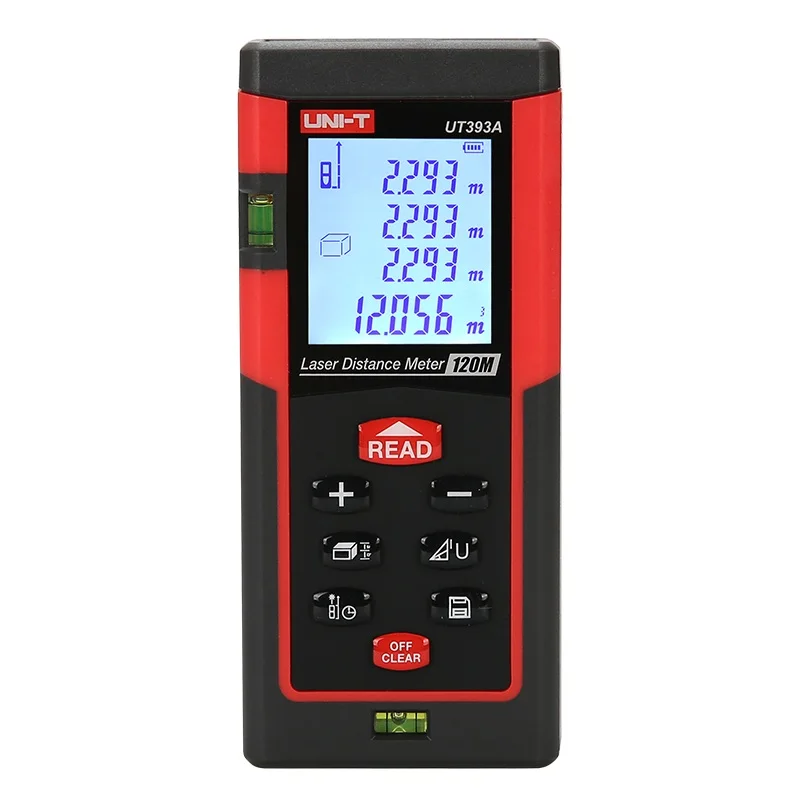 UNI T UT393A 120m Handheld High Accuracy Laser Distance Meter Laser
