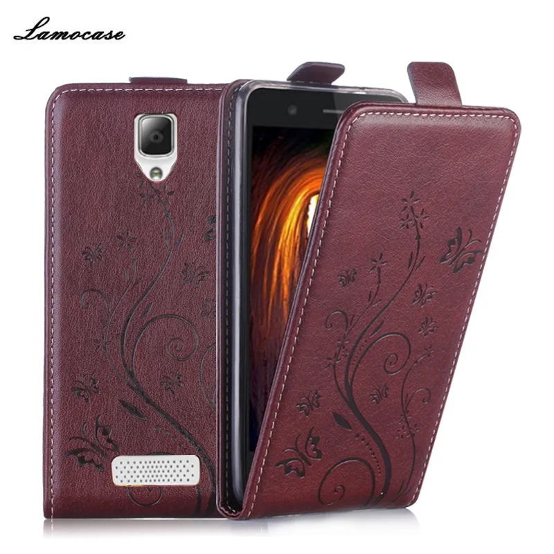  Leather Filp Case For Lenovo A2010 Luxury Vertical Cover For Lenovo A2010A A2010-A Dual Sim LTE  Protective Phone Bags & Cases 