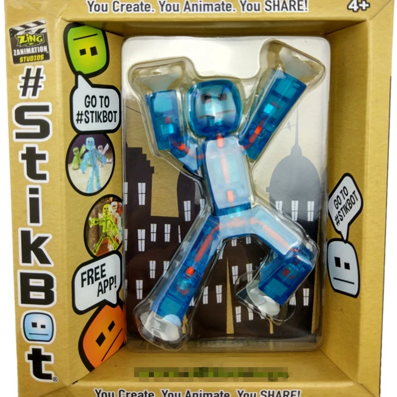 DIY StikBot Dolla присоска оружие фигурка ролевая игра липкий робот кукла Creat аксессуар