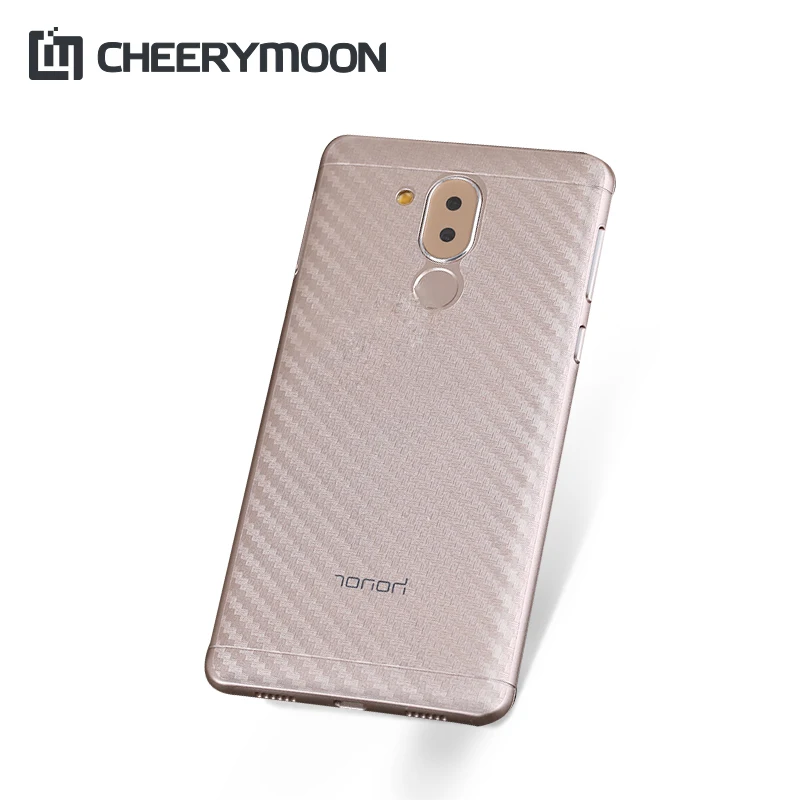 For HUAWEI Honor 6X 3D Carbon Fiber Back Soft Screen Protector Film Anti-fingerprint Durable Guard