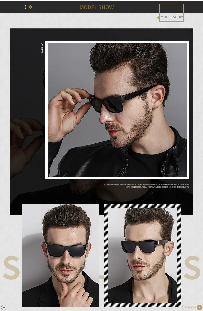 Jsooyan поляризационные солнцезащитные очки в стиле ретро модные мужские брендовые дизайнерские солнцезащитные очки пря