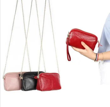 

2019 100% Leather brand bag Luxury Fashion Designer Handbag Casual Shoulder Messenger Bag New Sac Femme