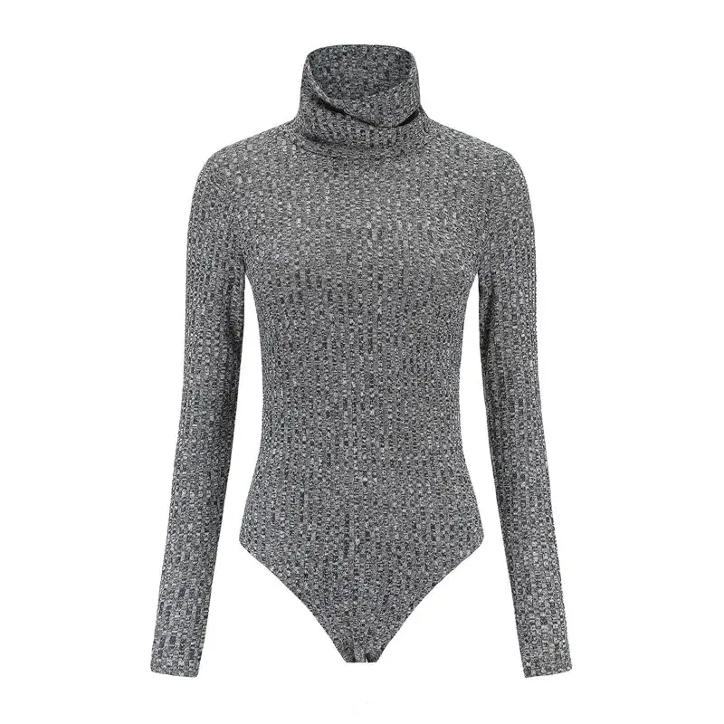 Gladiolus Spring Autumn Sexy Bodysuit Women 2019 Long Sleeve Turtleneck Bodycon Knitted Sweater Women Tops Sexy Black Bodysuits (13)