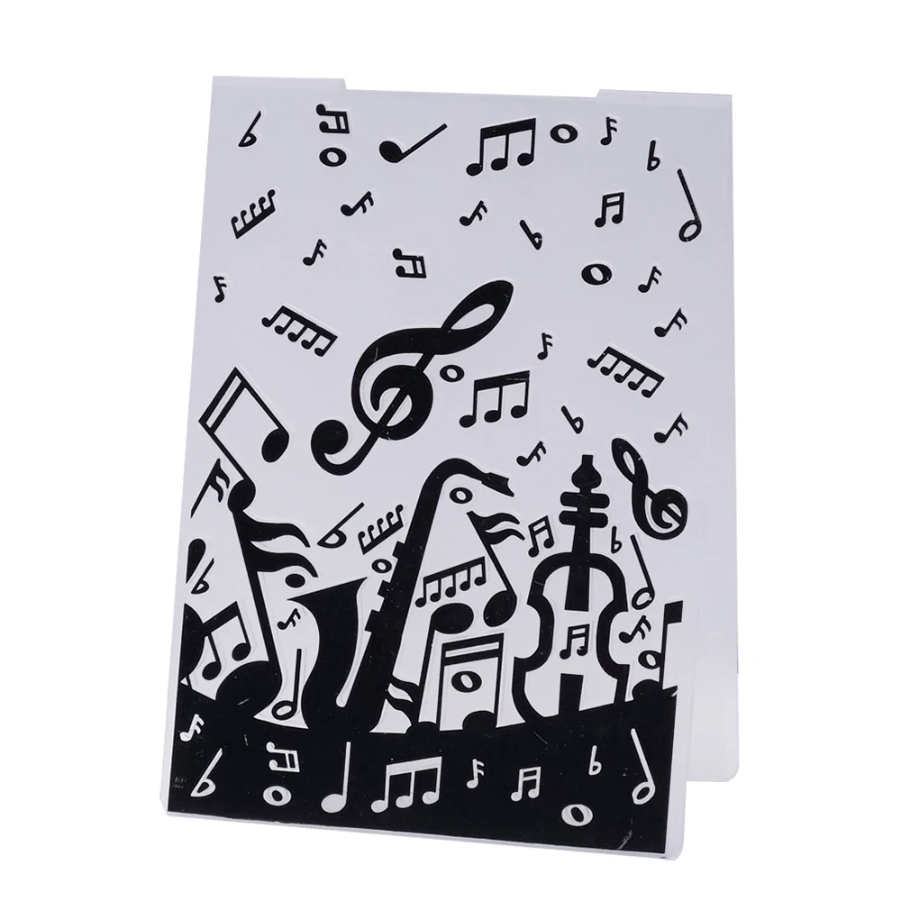 KWELLAM Pet Footprints Plastic Embossing Folders For Card