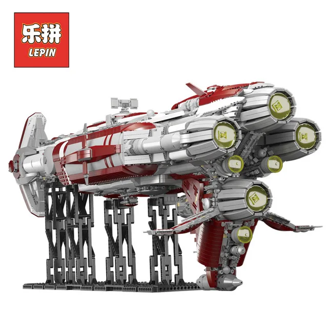 

Lepin 05079 Star Plan Wars Series the MOC Zenith Old Republic Escort Cruiser Set Building Blocks Bricks Kids DIY Children Toys