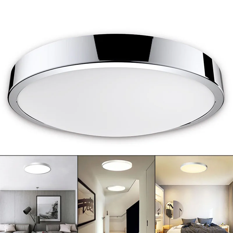 

LED Bathroom Ceiling IP44 Waterproof Warm Cool Daylight White Light Fitting CLH@8