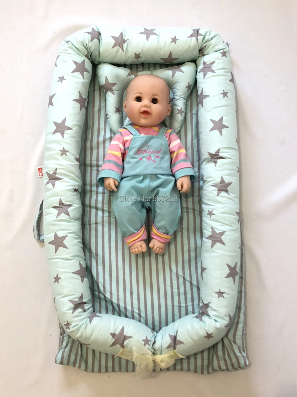 Lit Nid De Bebe Avec Oreiller Nid Douillet Cocon De Voyage Pour Bebe Lit Pour Tout Petit Aliexpress