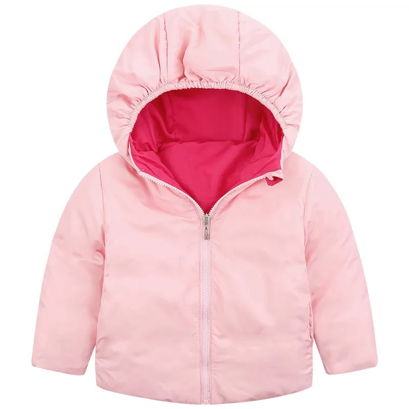CROAL CHERIE  90-140cm  Double-sided Children's Boys Outerwear Jacket Winter Kids Down Jacket For Girls Tracksuit Windbreaker  (5)