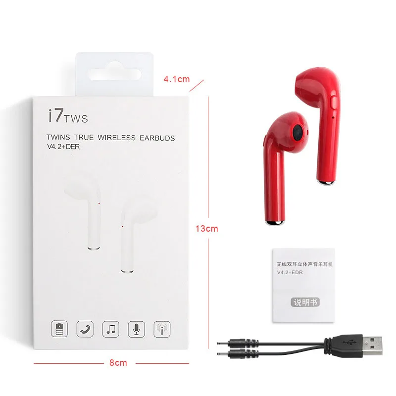 i7s TWS Wireless Earphone Bluetooth 5.0-13