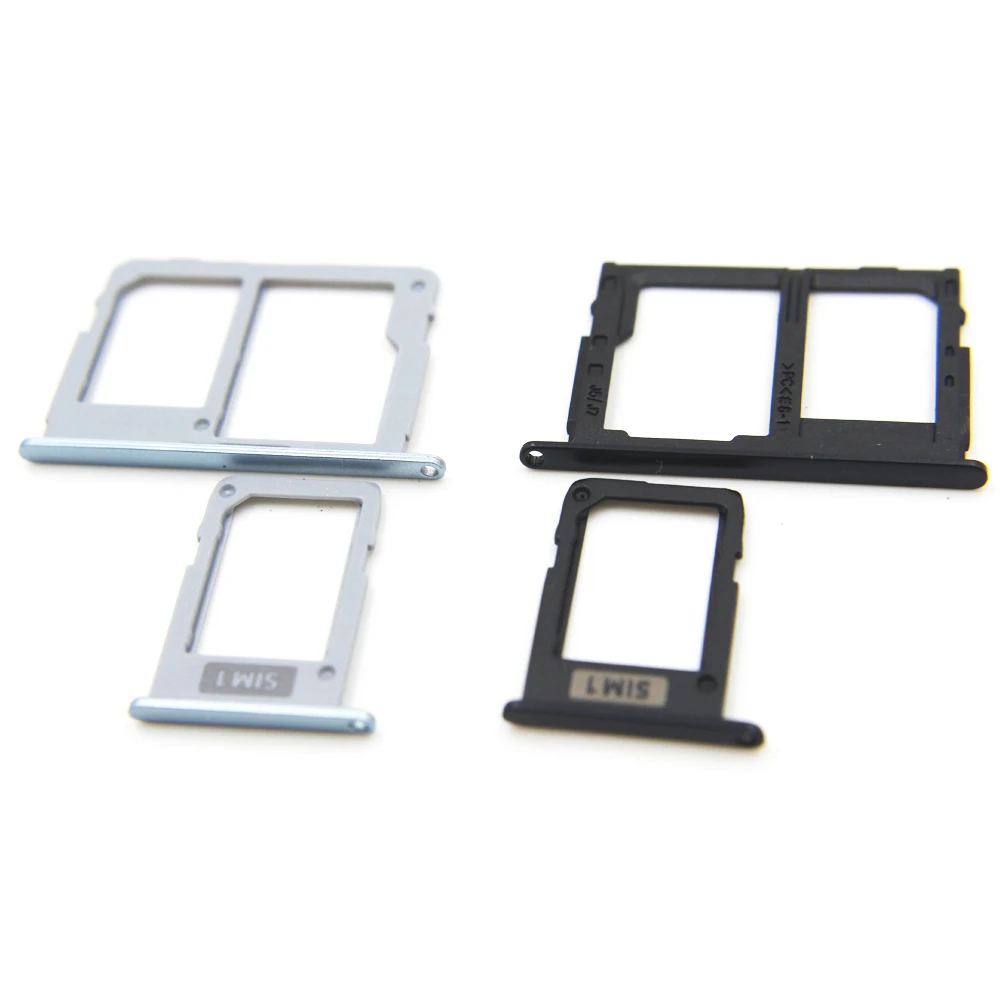 1 Набор слотов для SIM + / Micro SD карт (2 шт.) лоток Samsung Galaxy J3 J5 J7 2017 pro/J330F J530F J730F|sim card tray|sim