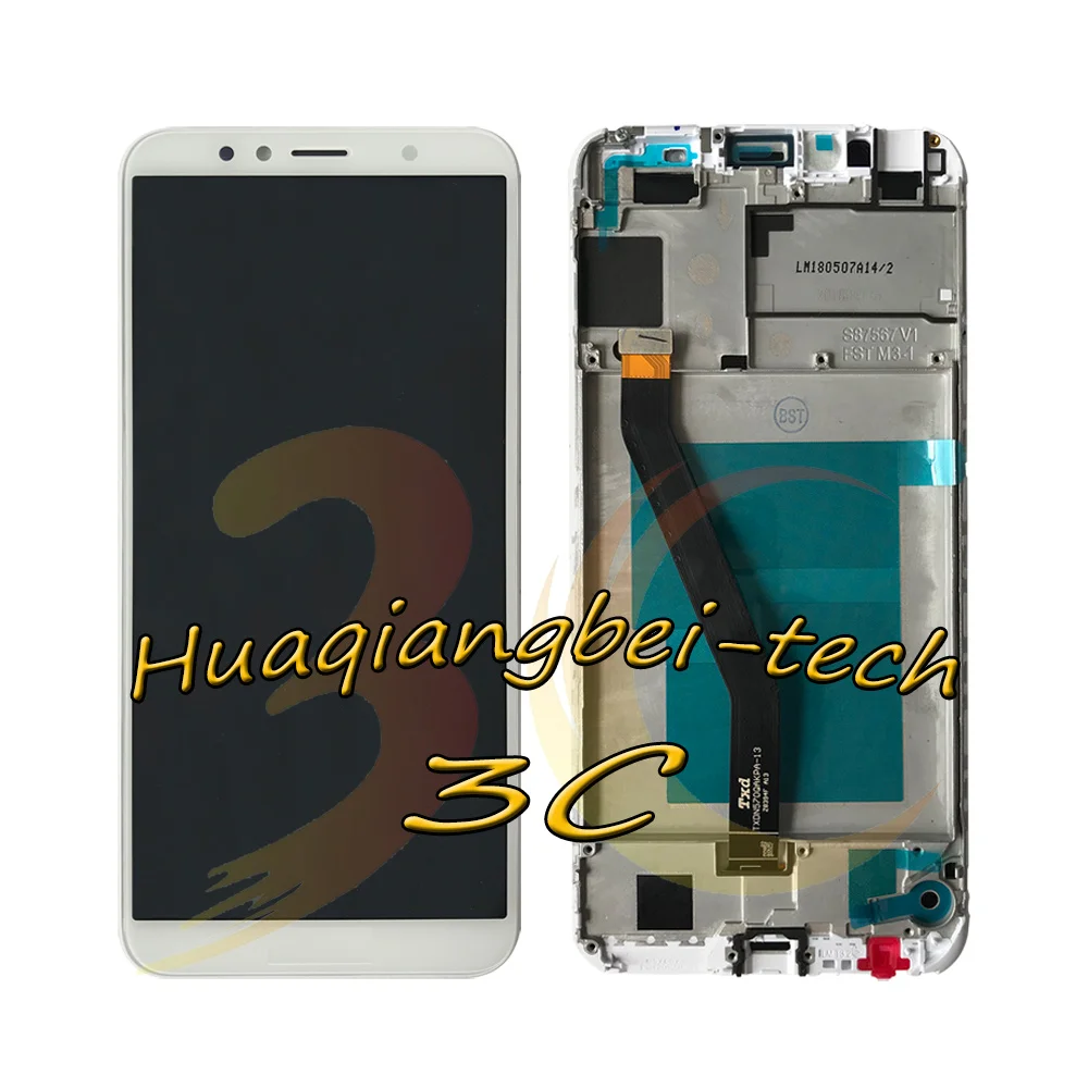 5.7'' New For Huawei Honor 7C AUM-L41 Full LCD DIsplay + Touch Screen Digitizer Assembly + Frame Cover 100% Tested