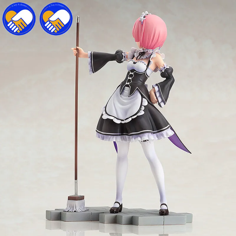 Цена Имеются на складе! Re жизнь в другом мире от Zero Rem Ram 1 6 масштаб окрашенные пвх фигурки горничной девушки Ver. Rem игрушки Brinquedos