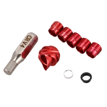 

37 Degree Compound Bow Peep With 5Pcs Inner Aluminum Housing And 8X Aperture Lens