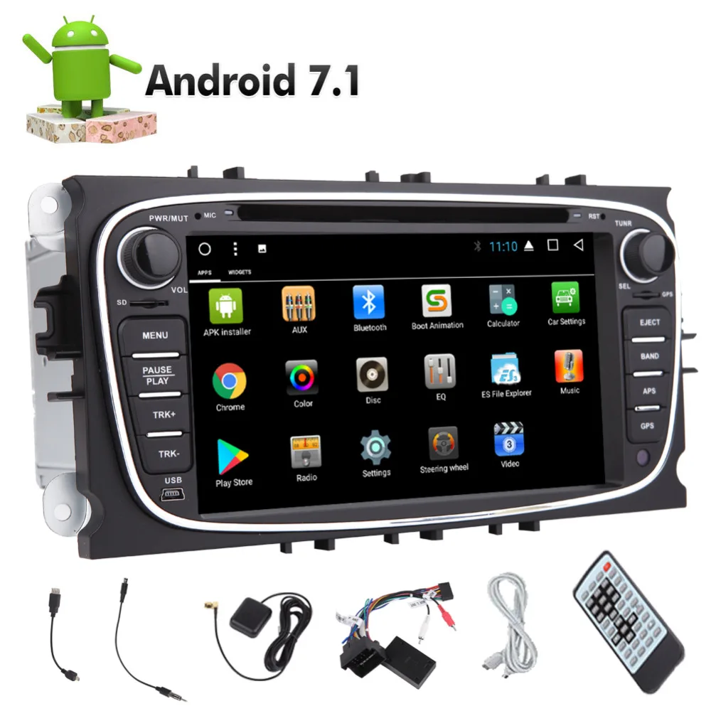 

Eincar Double Din Android 7.1 Octa Core Car DVD Mutimedia Player Double Din Headunit GPS Car Stereo Navigation In Dash Bluetooth