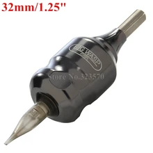 BIGWASP профессиональный высокое качество серый татуировки Регулируемый Картридж сцепление 32 мм для картридж иглы питания