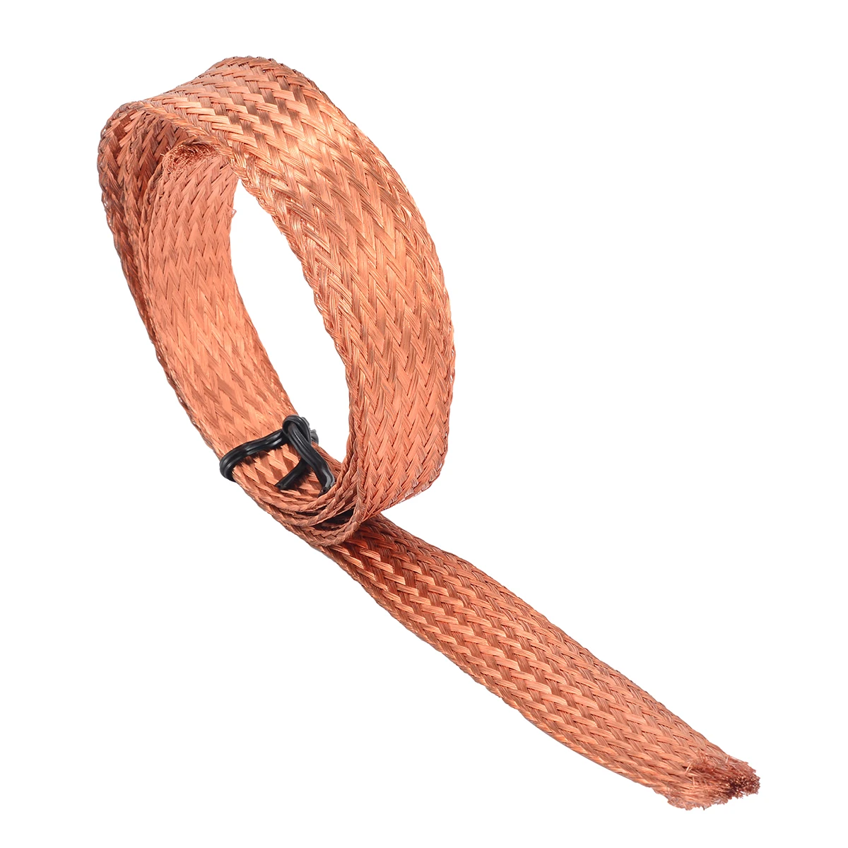 1m 3.3ft Flat Pure Copper Braid 15mm Cable Bare Copper Braid Mayitr Wire Ground Lead For Ground Lead