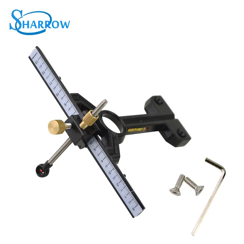 

1pc Archery Bow Sight Aluminum Alloy Adjustable Right Hand Sights Fit For Recurve Bow Outdoor Hunting Shooting Aiming Accessory