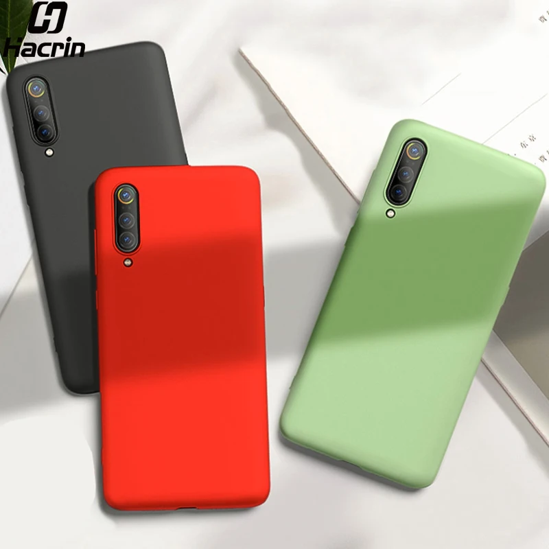 

Soft Case for Xiaomi Mi CC9 Case New Liquid Silicone Cover Shockproof Bumper Back Cover for Xiaomi CC9e CC 9 9E Case