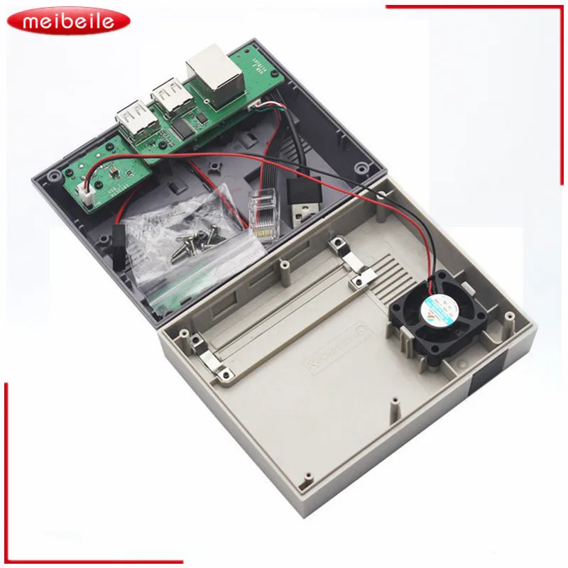 

DIY game !!! Mini Nes Retroflag Nespi Case Designed For Raspberry Pi 3, 2and B+ with Fan & packing Box