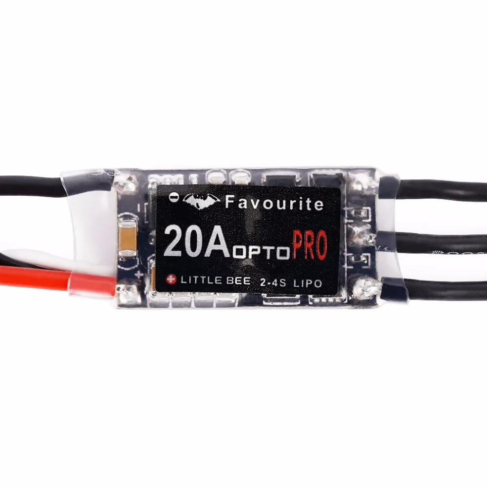

Littlebee RC Drone Mini 20A 2-4S Electronic Speed Controller LiPo Battery OPTO PRO ESC Brushless For QAV250 Quadcopter K5BO D15