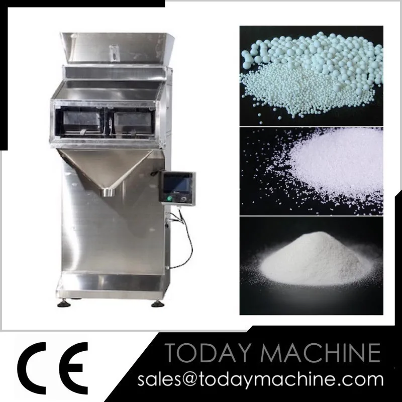 

Semi Automatic Granule Packing Machine Detergent Powder Beans Nuts Snack Weigh Filler