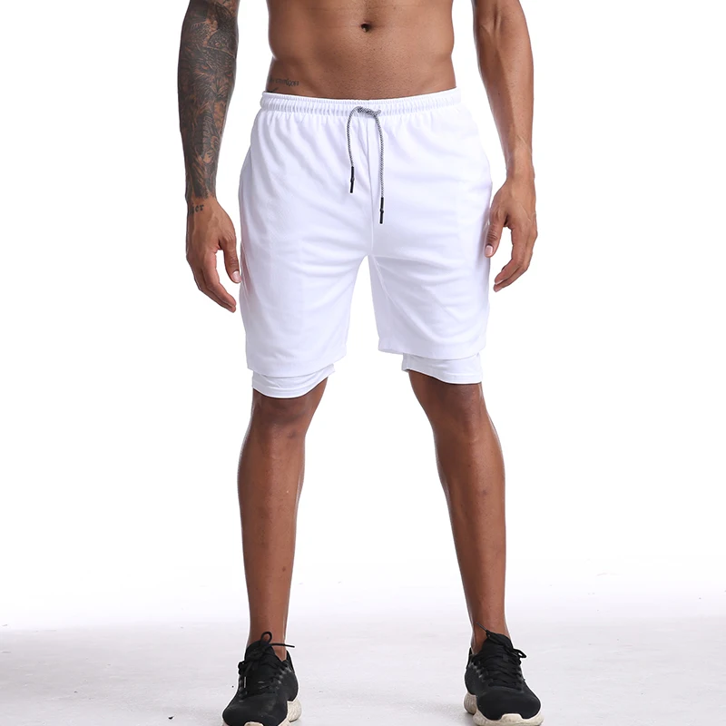 GITF быстросохнущие мужские спортивные шорты для бега шорты для активных тренировок шорты для бега с более длинной подкладкой 9 цветов дышащий материал