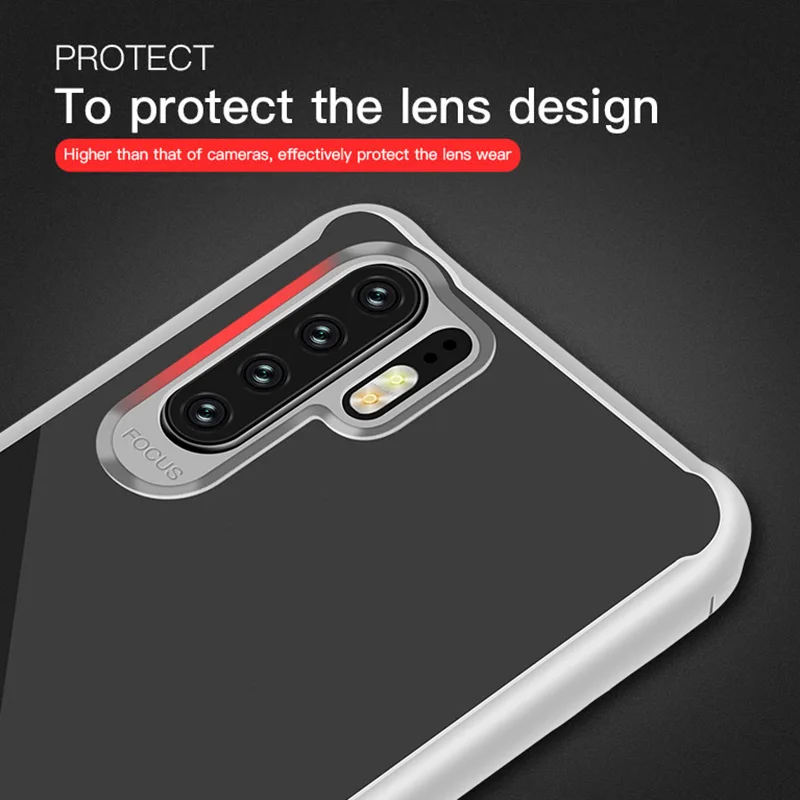 KHW2091_4_JONSNOW Soft Case for Huawei P30 Pro Transparent Anti-knock Protect Cases Soft Glue All-inclusive Back Cover