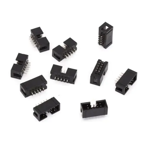 KSOL 10 шт. DC 3 10P Двухрядный 5x2 ISP нагрузки JTAG I/O разъем|3 5 connector|connector 2connector |