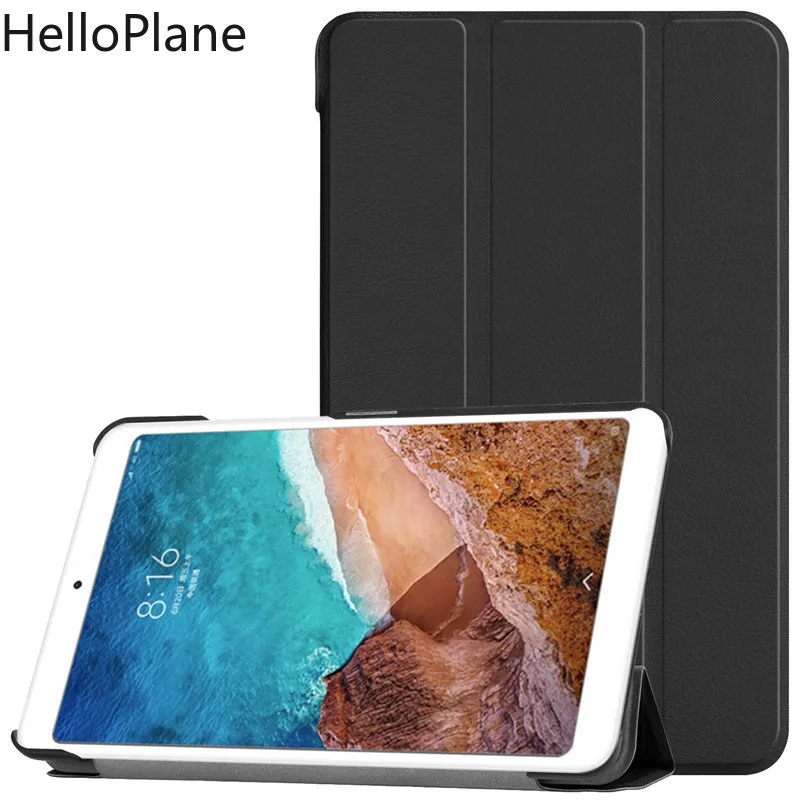 

For Xiaomi MiPad 4 Mi Pad 4 Plus Pad4 8.0 10.1 inch Case Tablet PC Custer Tri 3 Fold Folio Stand Bracket Flip Leather Cover