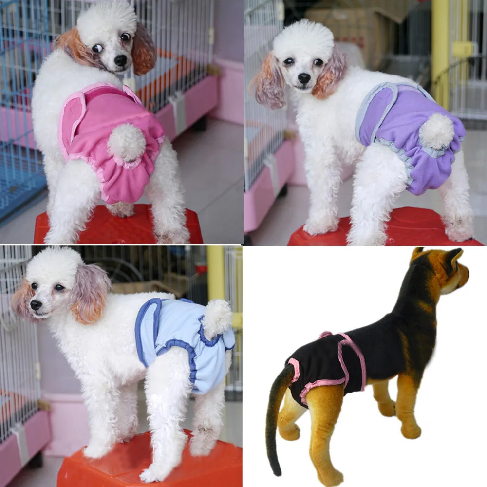 Моющиеся подгузники, гигиенические мужские защитные штаны для собак, большие мужские штаны для собак, 0406