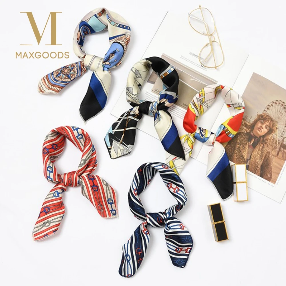 Women/'s small skull design square scarf 50*50cm