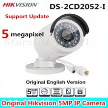 2017 HiK English Version 5MP Bullet Camera DS-2CD2052-I 5 Megapixel WDR Network Bullet IP Camera IP66 Replace DS-2CD2055-I