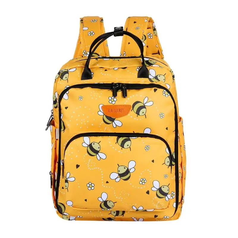 ViViSECRET Мумия сумка для беременных и для подгузников уход за ребенком большой емкости на открытом воздухе повседневная Дорожная сумка на молнии - Цвет: B