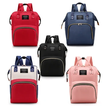 

AAG Large Capacity Mummy Maternity Nappy Bag Diaper Backpack Travel Reusable Cosmetic Organizer Wash Bag for Baby Care 40