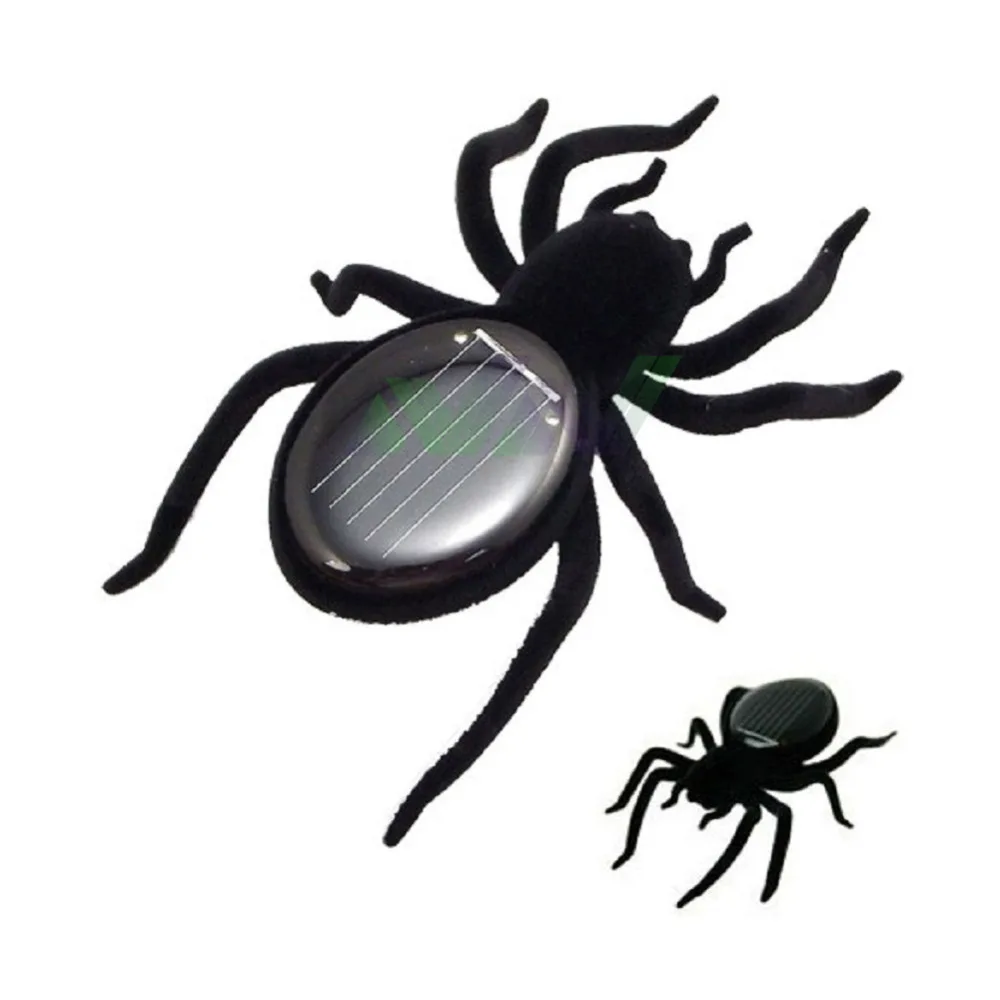 Солнечный паук Тарантул Обучающий робот страшный гаджет против насекомых трюк игрушка