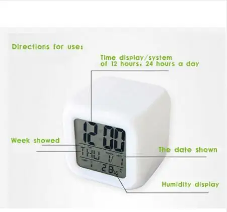 Torino футбольный клуб светодиодный Будильник reloj despertador de cabeceira часы Сенсорное освещение цифровые часы Wake Up в подарок Gox