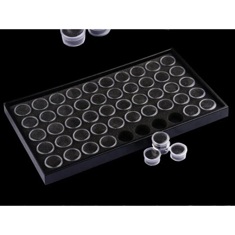 

New High Grade 25 / 50 Grid Diamond Painting Cross Stitch Tool Bead Box Container Storage Full Square Daimond Embroidery Mosaic