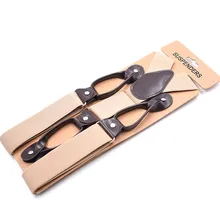 Больше цветов на выбор Новые Мужские Женские Унисекс подтяжки на застежке эластичные y-образные регулируемые подтяжки