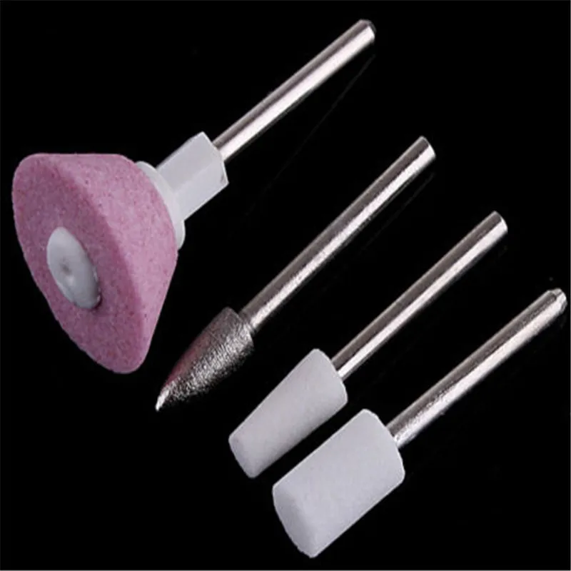 Professional 5 in 1 file care tools polisher grinding foot set tool 4