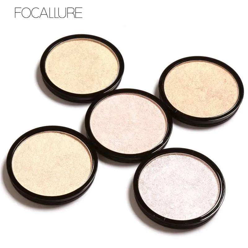 

FOCALLURE 4 Color Matte Bronzer Highlighter Contour Shading Powder Makeup Waterproof Long Lasting 3D Face Compact Palette