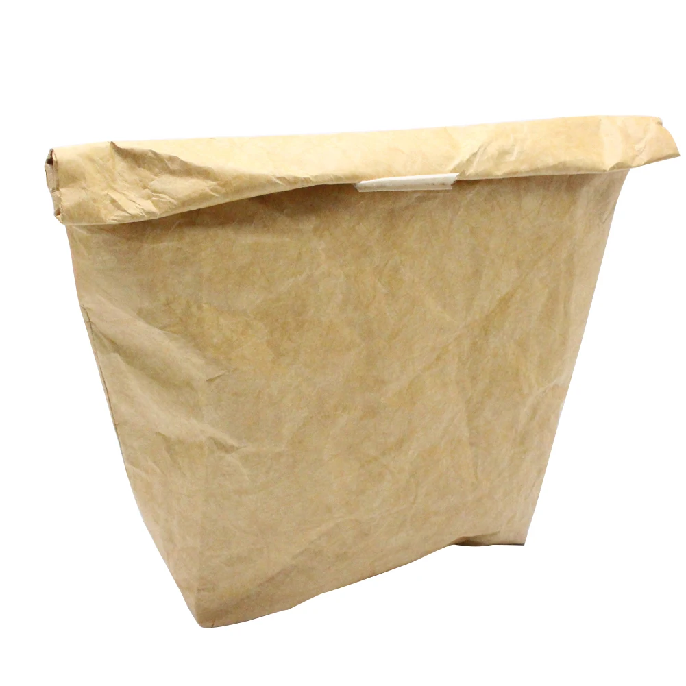 

Large Capacity Solid Insulated Fashion Pouch Paper Container Reusable Practical Lunch Bag Durable Multipurpose Eco-friendly