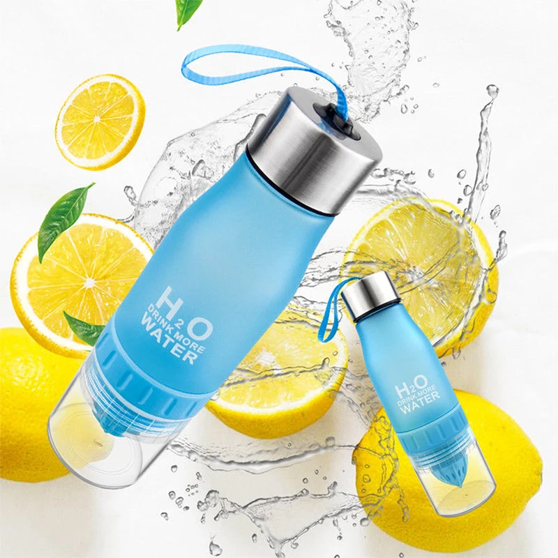 

Infuser Water Bottle plastic Fruit infusion Kids Drink Outdoor Sports bottle Juice lemon Portable Kettle