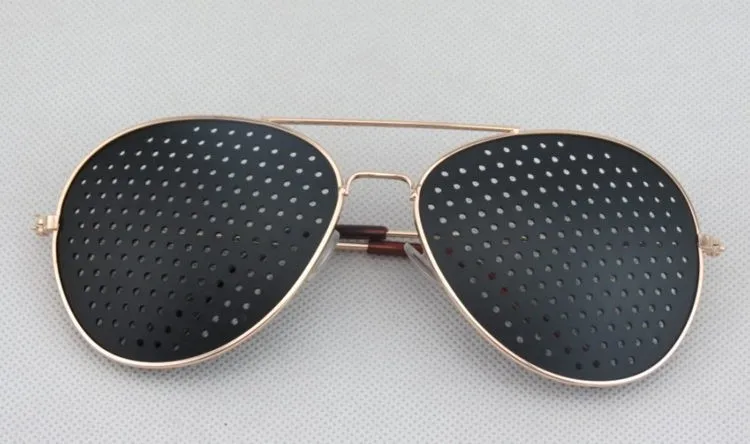 big black sunglasses YOOSKE Retro Pinhole Sunglasses for Women Men Small Holes Eyeglasses Vision Care Glasses Unisex Eyesight Improver Glasses white sunglasses women