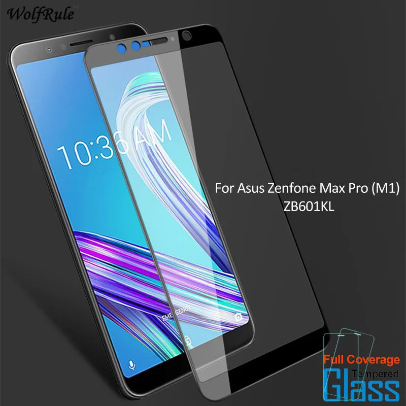 2 шт. для Asus Zenfone Max Pro (M1) ZB601KL защита экрана из закаленного стекла стеклянная