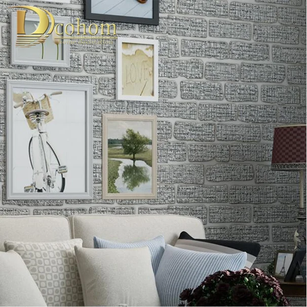 Mediterranean Beige Green Grey Brown Embossed Brick Wall Wallpaper Bedroom Living room Modern Decoration 3D Wall paper Mediterranean Beige Green Grey Brown Embossed Brick Wall Wallpaper Bedroom Living room Modern Decoration 3D Wall paper