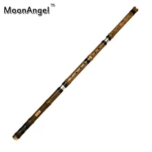 High Quality Chinese three sections G Key Vertical Flauta Professional Musical Instruments Clarinet purple Bamboo Flute XIAO