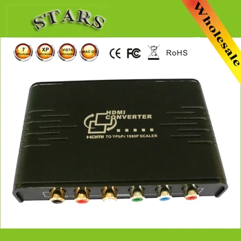 

HDMI to 1080P Component Video YPbPr Scaler Converter Supporting Coaxial Audio Output Convert HDMI Input into Analog YPbPr Video