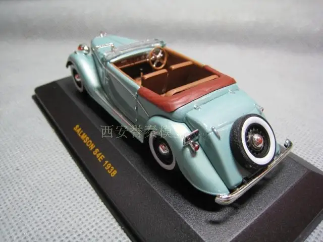 I XO 1:43 SALMSON S4E 1938 сплав модель автомобиля литья под давлением металлические игрушки подарок на день рождения для детей мальчик